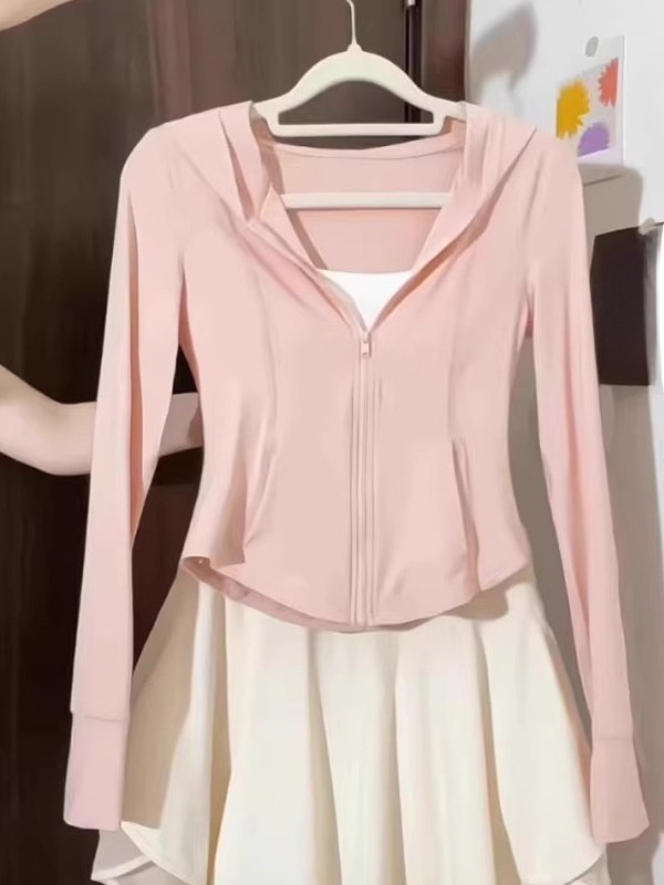 Summer Rays Clothing - Buz İpek Slim Fit Kapüşonlu Güneş