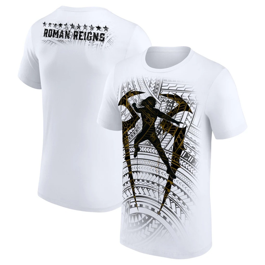 Summer Reign Clothing - Roman Reigns Tribal Logo Baskılı T-shirt