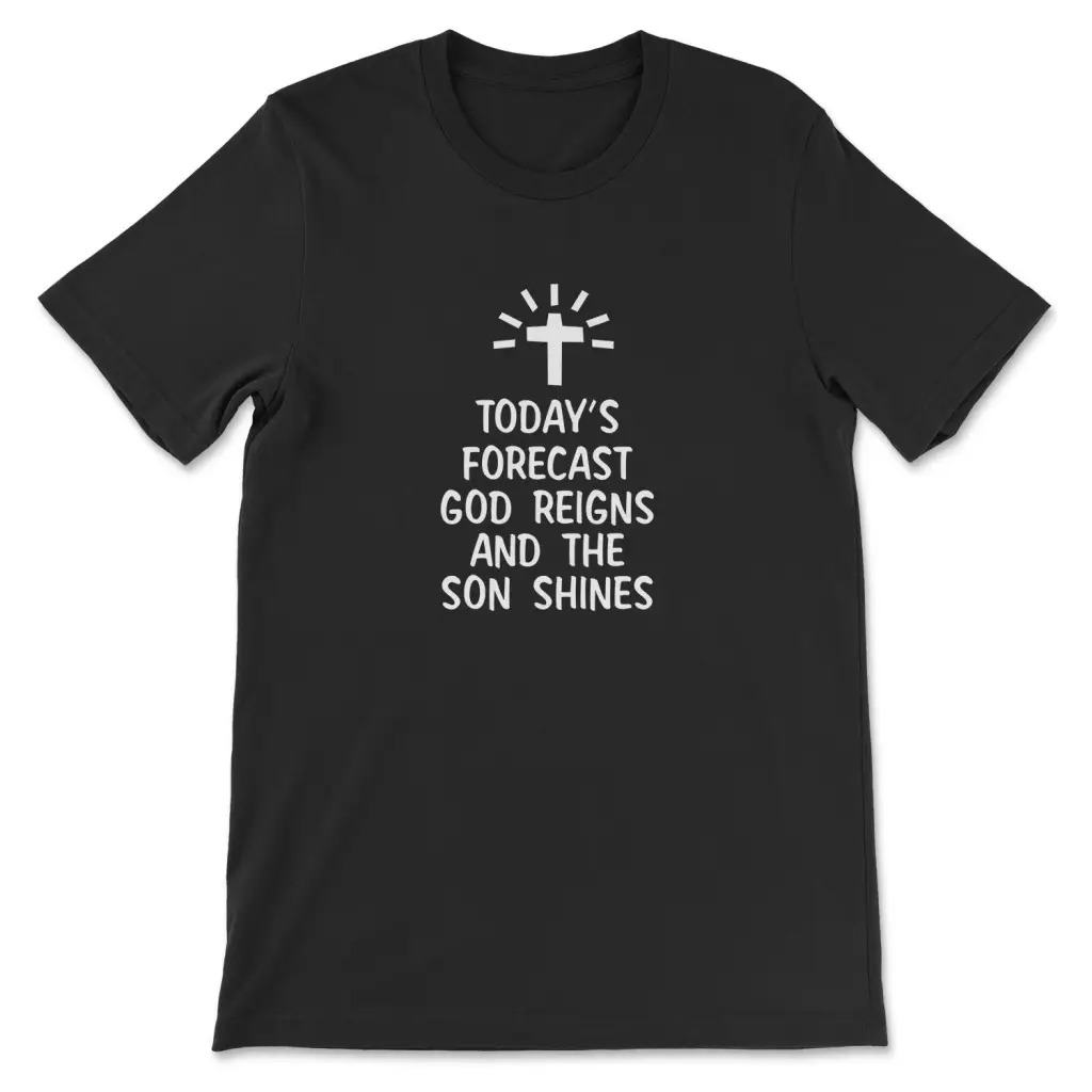 Summer Reign Clothing - Bugünün Tahmini Tanrı Hükümdar T-Shirt Erkek