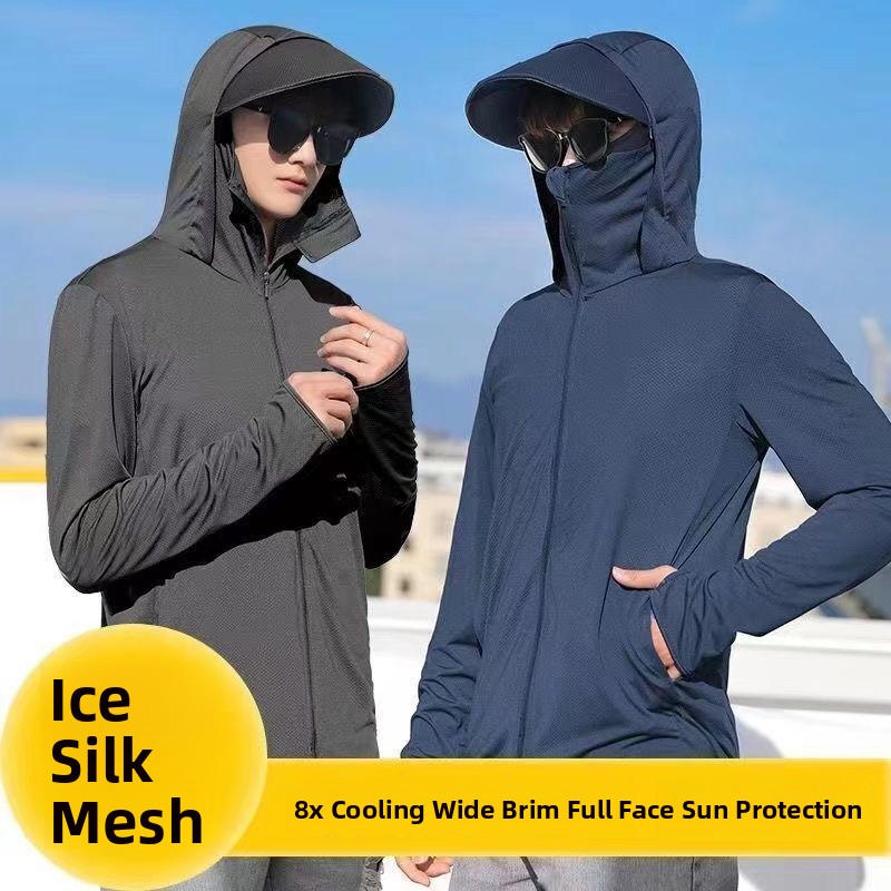 Summer Rays Clothing - Erkek Yaz İnce Buz İpek Balıkçılık