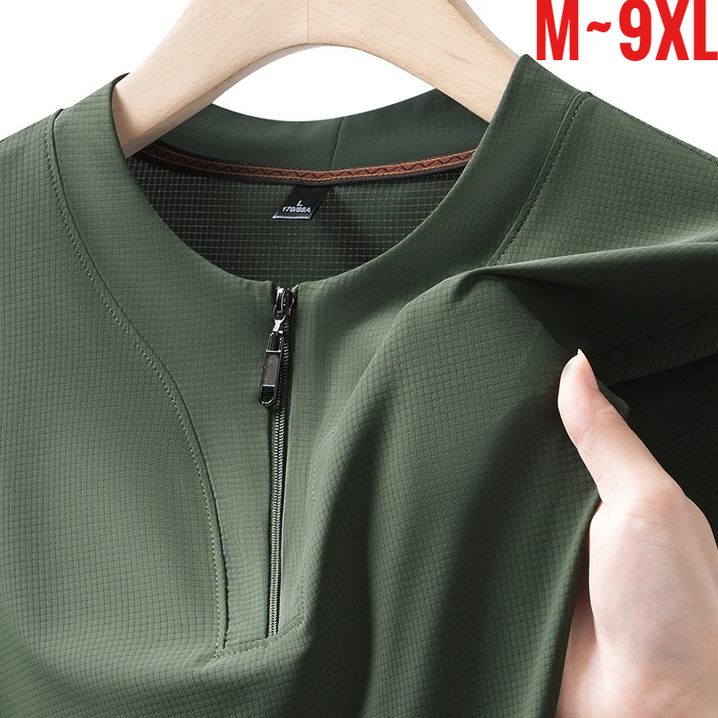 Summer Clothing Trends - Büyük Beden 9XL Erkek Buz İpeği