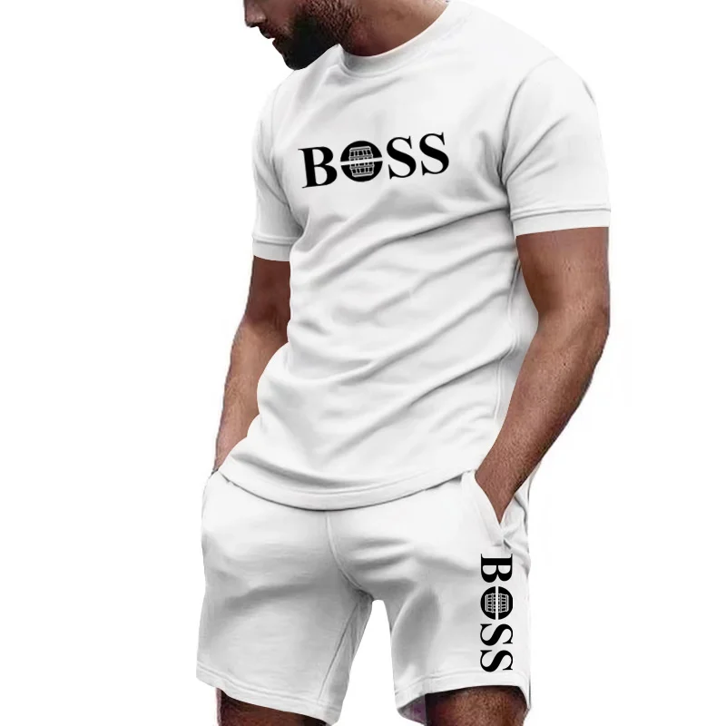 Summer Clothing Trends - Erkek iki parçalı spor giyim kısa