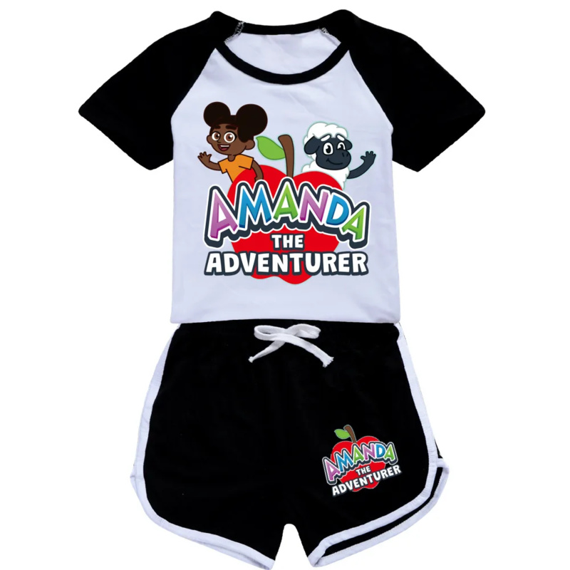 Summer Clothing Set For Girls - AIAI 2025 Moda Kız Çocuk AMANDAing