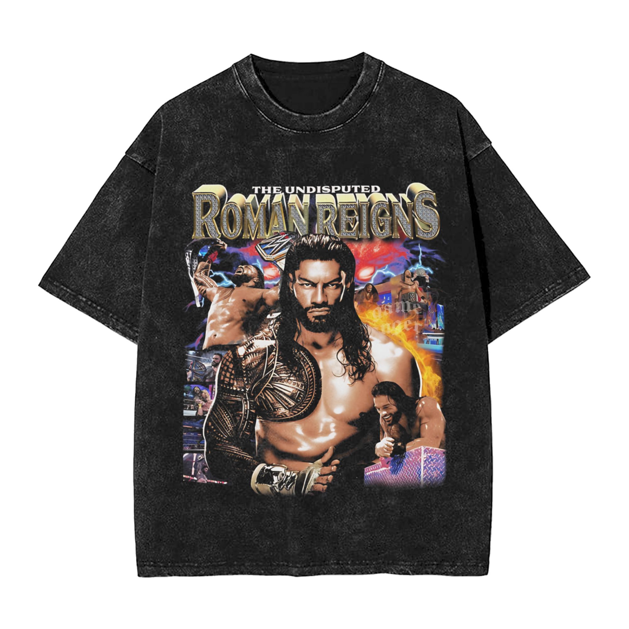 Summer Reign Clothing - Harajuku Roman Reigns Sevimli Aşk Kişiselleştirilmiş