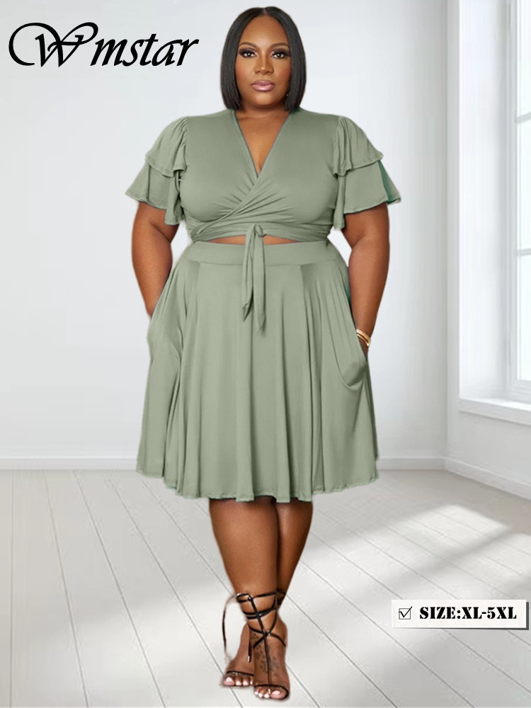 Summer Clothing Bundle - Wmstar 2 iki parçalı kadın kıyafetleri
