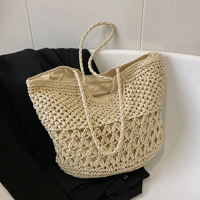 Rahat Tasarım Hasır Örgü Çanta - Beach Bag Straw incelemesi ve fiyatı