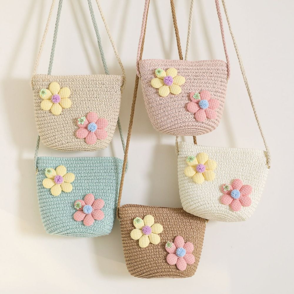 El yapımı Dokuma Kız Çiçek Has - Beach Bag Straw incelemesi ve fiyatı