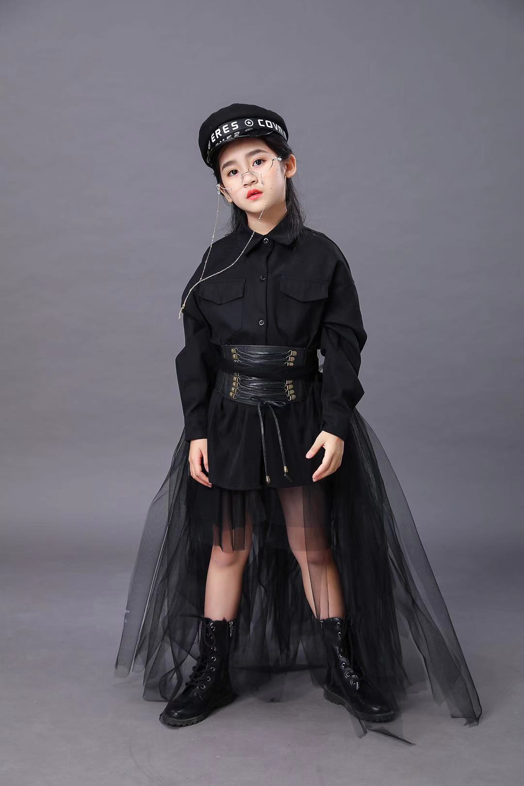 Çocuk Siyah Takım Elbise Kız M - Summer Clothing Set For Girls incelemesi ve fiyatı