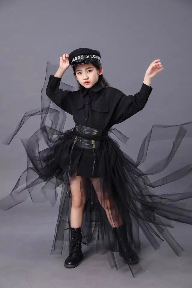 Çocuk Siyah Takım Elbise Kız M - Summer Clothing Set For Girls incelemesi ve fiyatı
