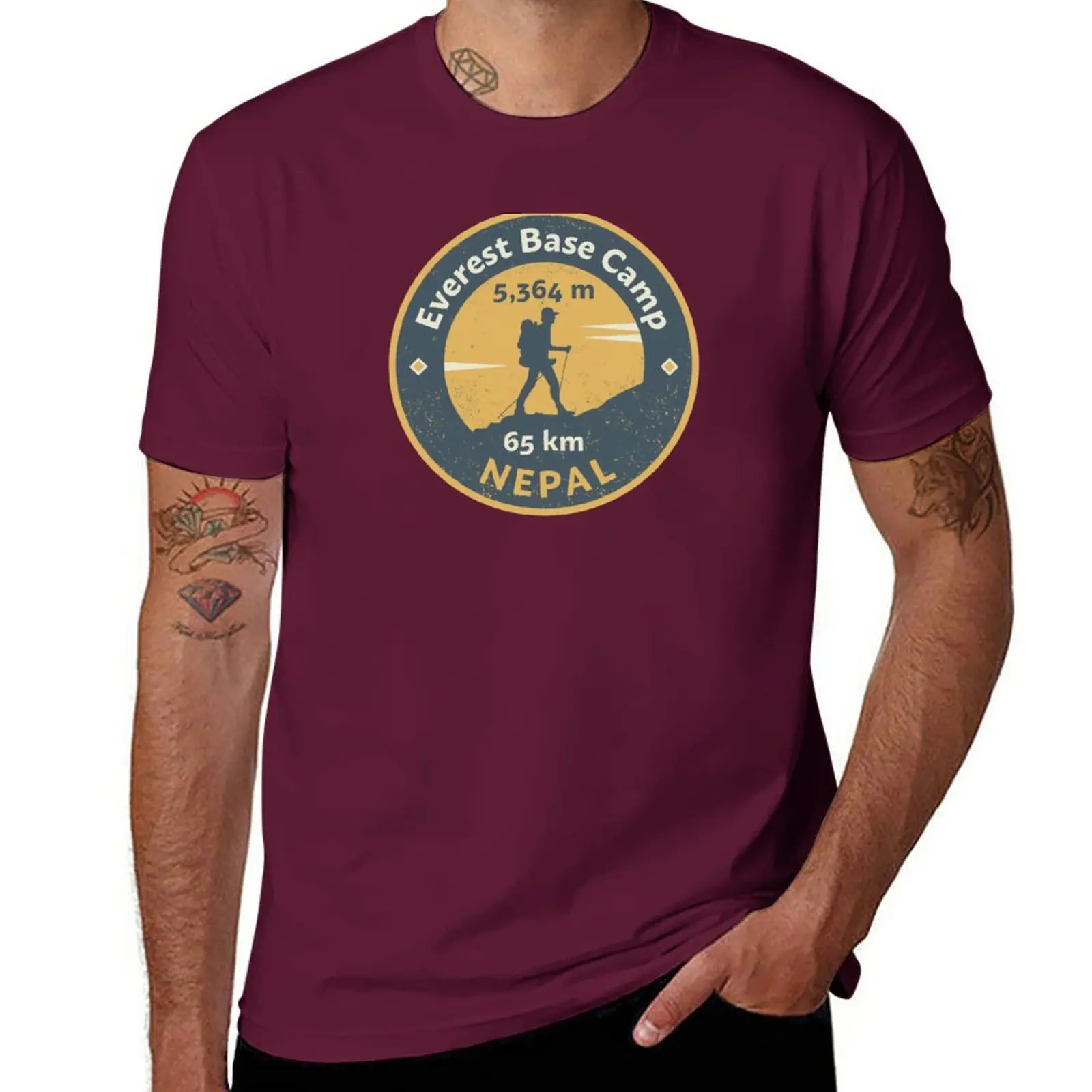 Crewneck kısa kollu T shirt ya - Summer Everest Clothing incelemesi ve fiyatı