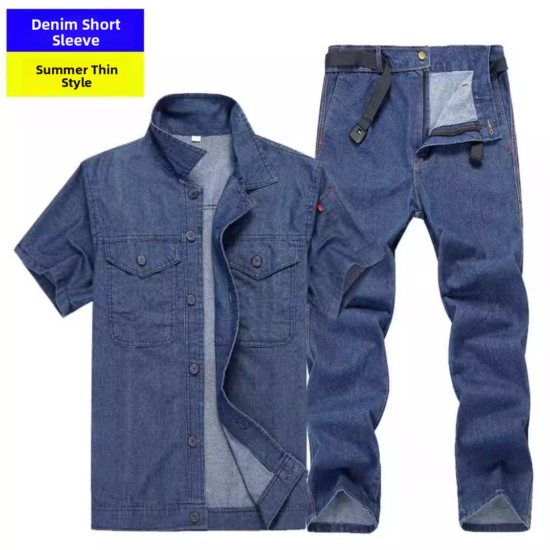 Hafif Yazlık Denim İş Kıyafeti - Summer Clothing Long Sleeve incelemesi ve fiyatı