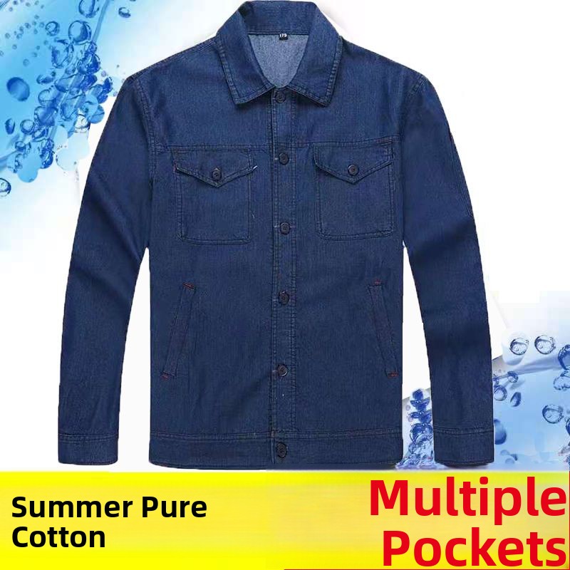 Hafif Yazlık Denim İş Kıyafeti - Summer Clothing Long Sleeve incelemesi ve fiyatı