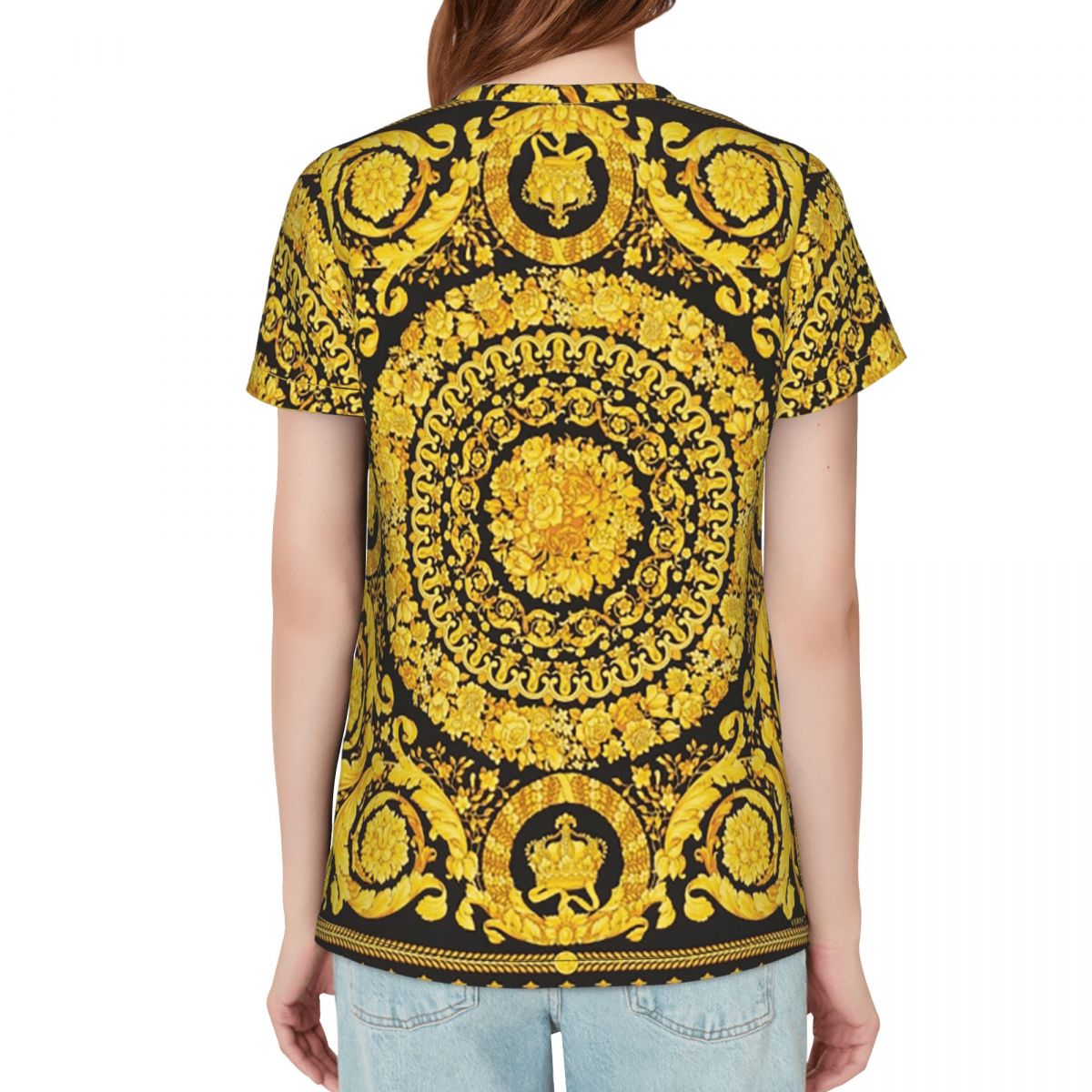 Dekoratif Altın Madalyon Barok - Summer Clothing For 60 Year Old Woman incelemesi ve fiyatı