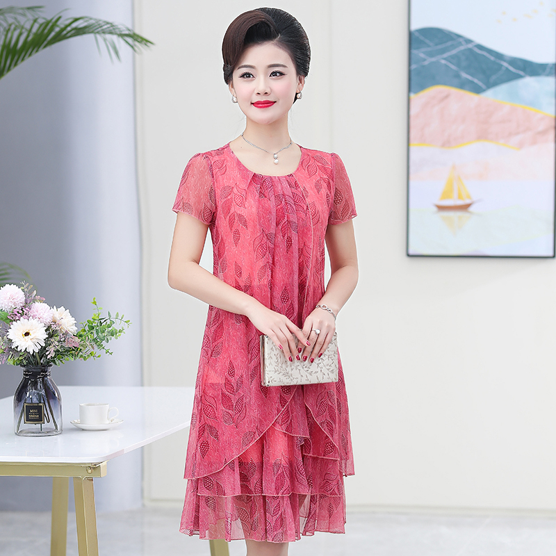 Yaz elbisesi yeni rahat kısa k - Summer Clothing For 60 Year Old Woman incelemesi ve fiyatı