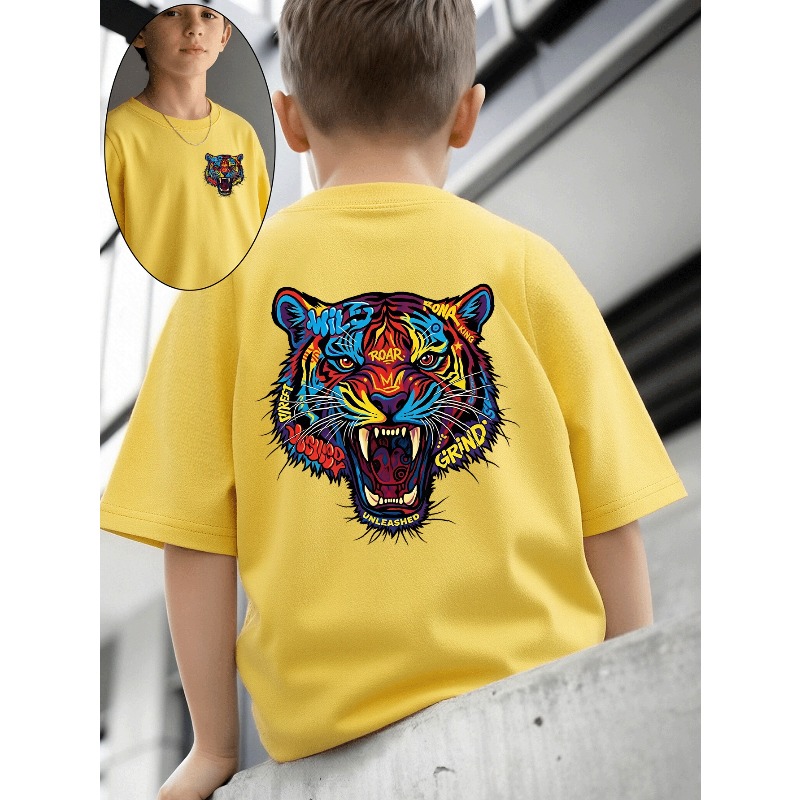 Wild Tiger Roar Çocuk Giyimini - Summer Clothing Release incelemesi ve fiyatı