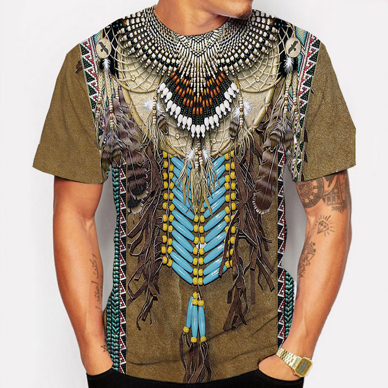 Hint tişörtleri etnik tarzı 3D - Indian Summer Vintage Clothing incelemesi ve fiyatı
