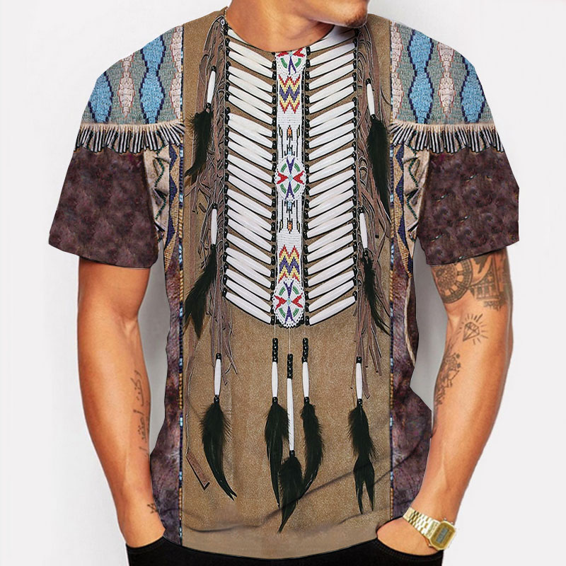 Hint tişörtleri etnik tarzı 3D - Indian Summer Vintage Clothing incelemesi ve fiyatı