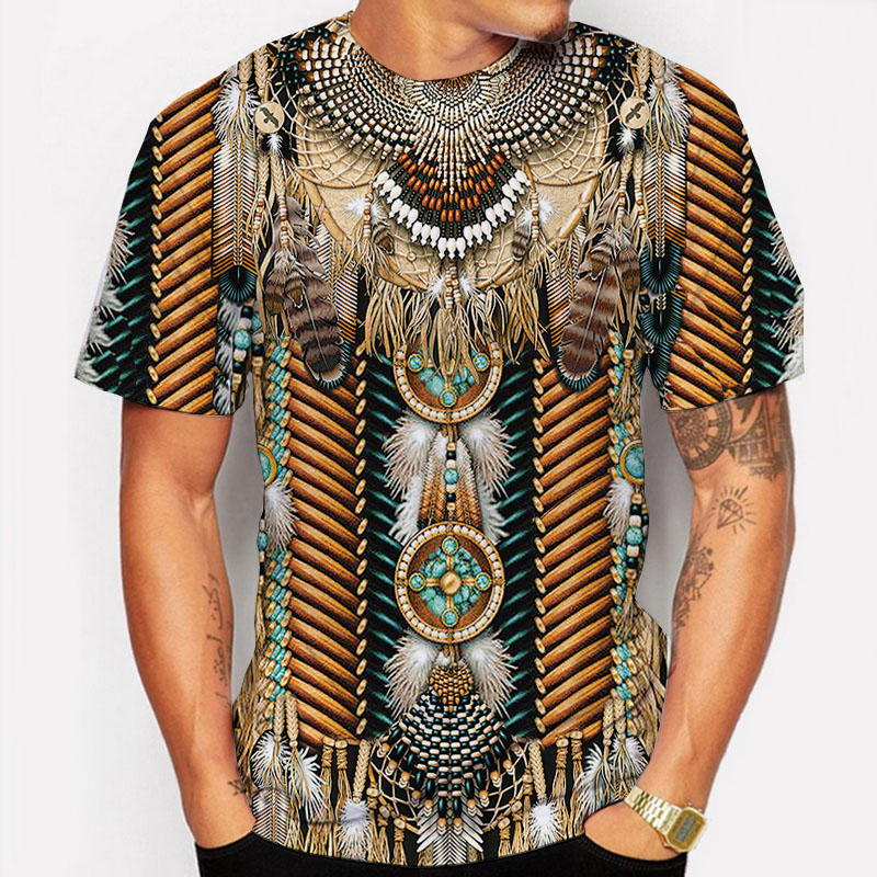 Hint tişörtleri etnik tarzı 3D - Indian Summer Vintage Clothing incelemesi ve fiyatı