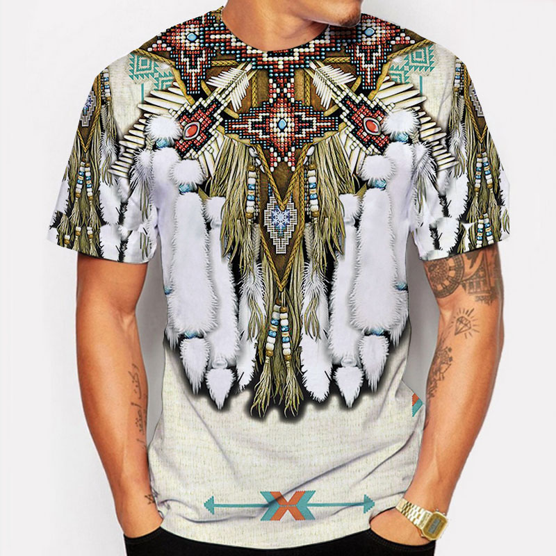 Hint tişörtleri etnik tarzı 3D - Indian Summer Vintage Clothing incelemesi ve fiyatı