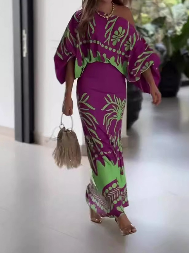 Seksi Kadın Baskı Iki Parçalı  - Summer Clothing Set For Girls incelemesi ve fiyatı