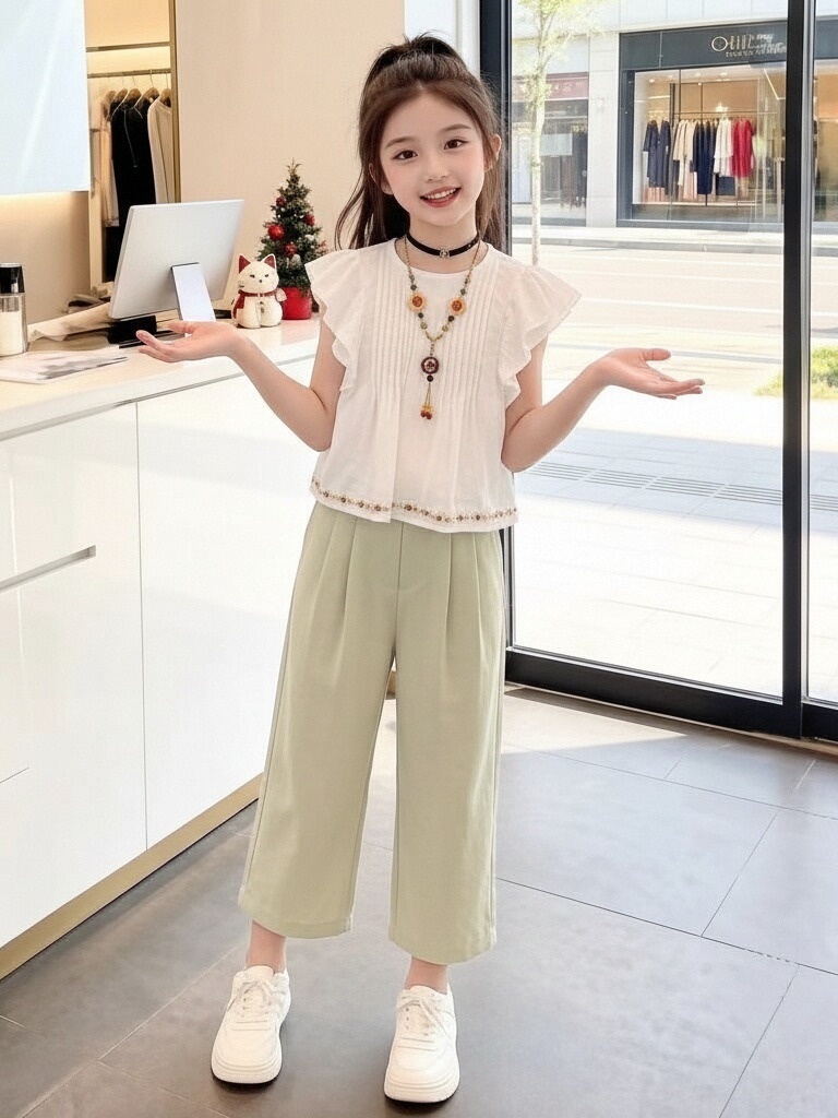 Kız Çocuk Yazlık Modaya Uygun  - Summer Clothing Set For Girls incelemesi ve fiyatı