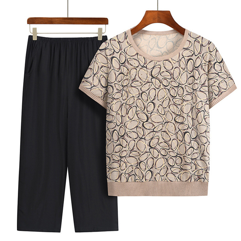 Rahat yaz büyükanne iki parçal - Summer Clothing For 60 Year Old Woman incelemesi ve fiyatı