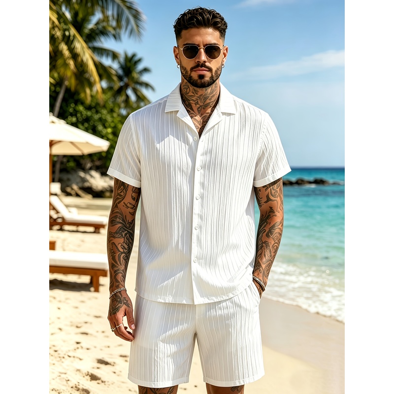2Erkek Yazlık Günlük Takım Elb - Summer Clothing Mens incelemesi ve fiyatı