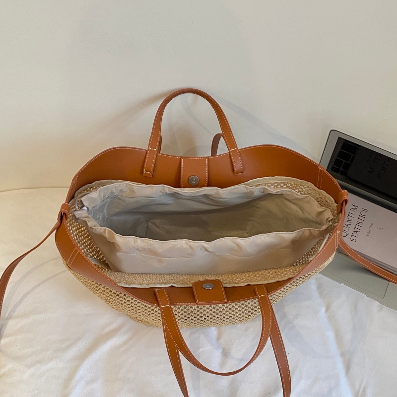 Vsper Markalı Hasır Örgü Büyük - Beach Bag Straw incelemesi ve fiyatı