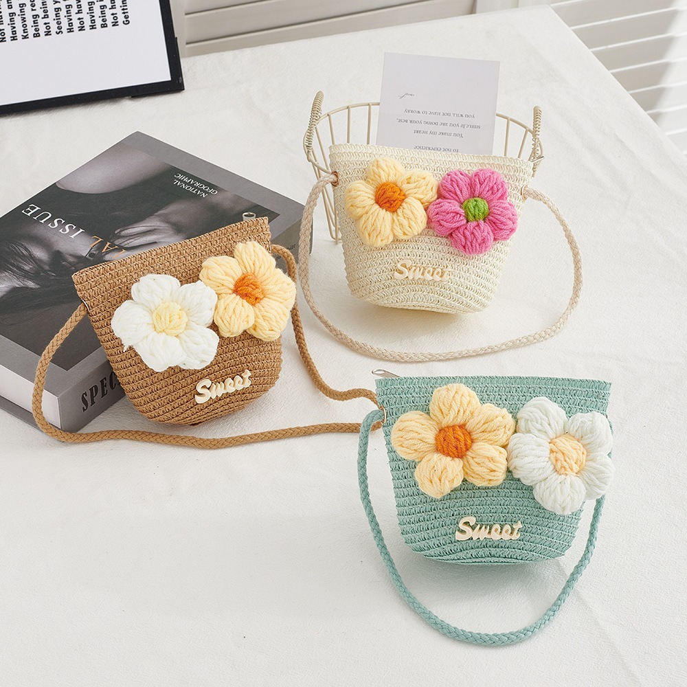 Yeni Fermuarlı Hasır Çanta Çiç - Beach Bag Straw incelemesi ve fiyatı