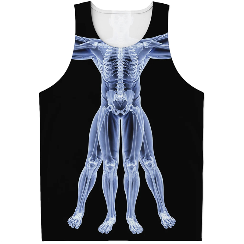 2024 yeni moda x-ray Tank Top  - Summer Rays Clothing incelemesi ve fiyatı