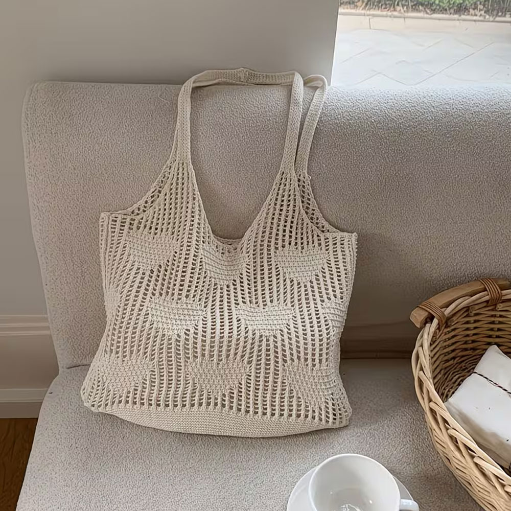Kadınlar İçin El Dokuması Hası - Beach Bag Straw incelemesi ve fiyatı
