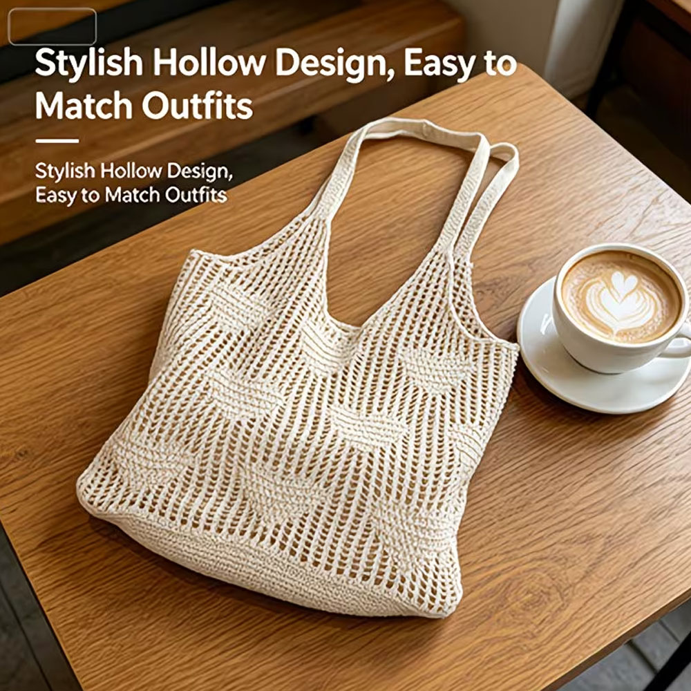 Kadınlar İçin El Dokuması Hası - Beach Bag Straw incelemesi ve fiyatı